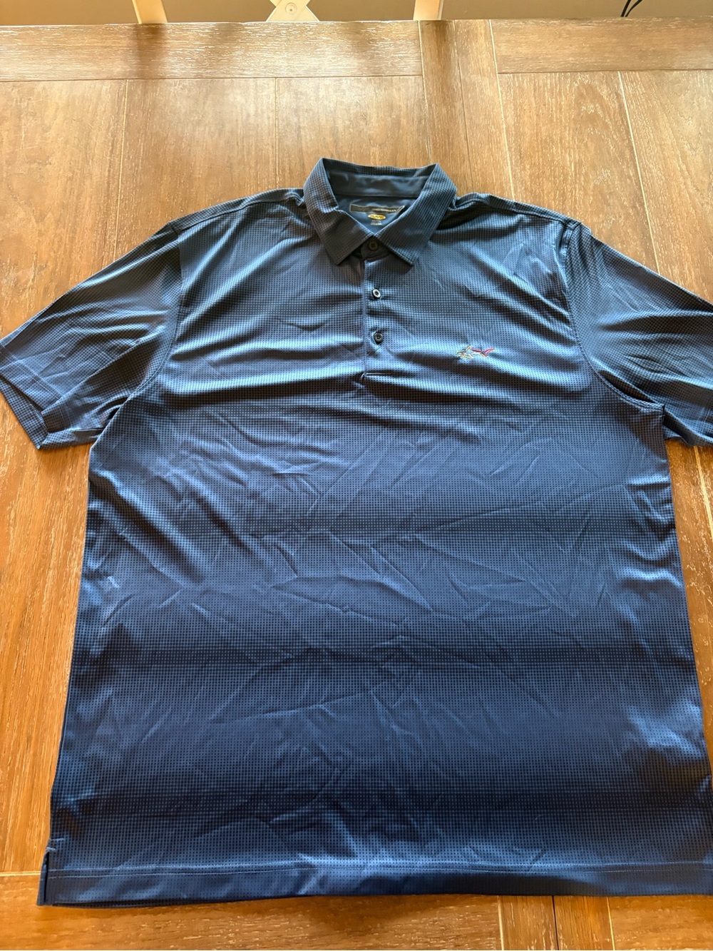 Greg Norman Collection Men’s Navy Blue Performance Polo